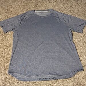 Lululemon Dry Sense Short Sleeve Tee Light Blue
